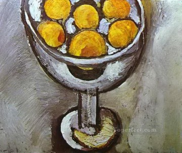  matisse arte - Un jarrón con naranjas fauvismo abstracto Henri Matisse